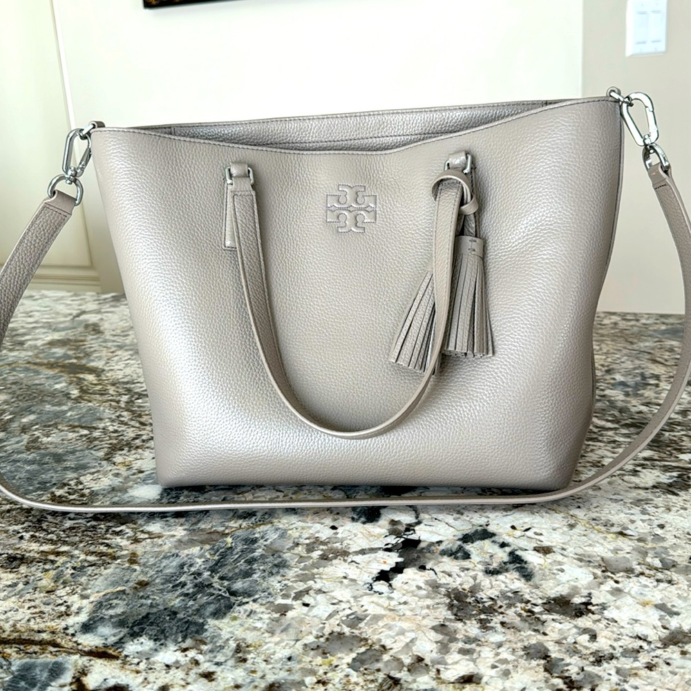 Tory Burch purse, great for work and travel .